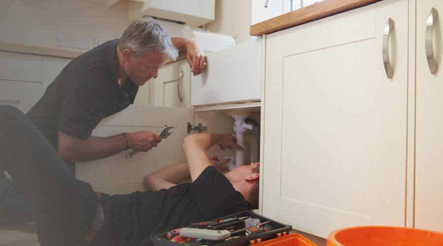 Professional burst pipe repair services in Quinn, SD